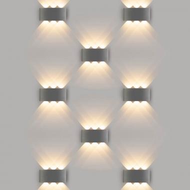 Уличный настенный светодиодный светильник Elektrostandard 1551 Techno LED Twinky Trio 4690389106354