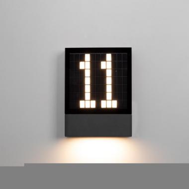 Уличный настенный светодиодный светильник Arlight LGD-Sign-Wall-S150x200-3W Warm3000 031060