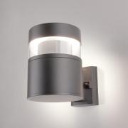 Уличный настенный светодиодный светильник Elektrostandard 1530 Techno Led серый 4690389163296