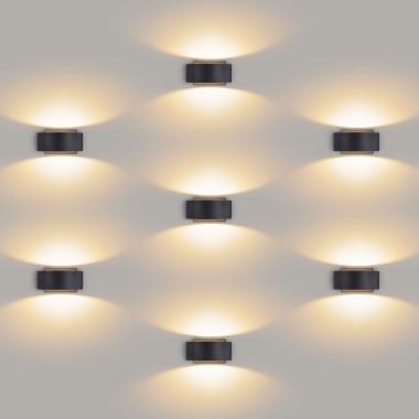 Blinc серый уличный настенный светодиодный светильник 1549 TECHNO LED